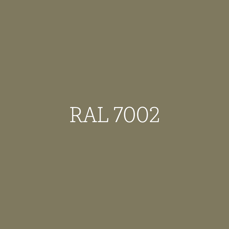 RAL 7002 Olive Grey - hoogglans lak waterbasis l'Authentique
