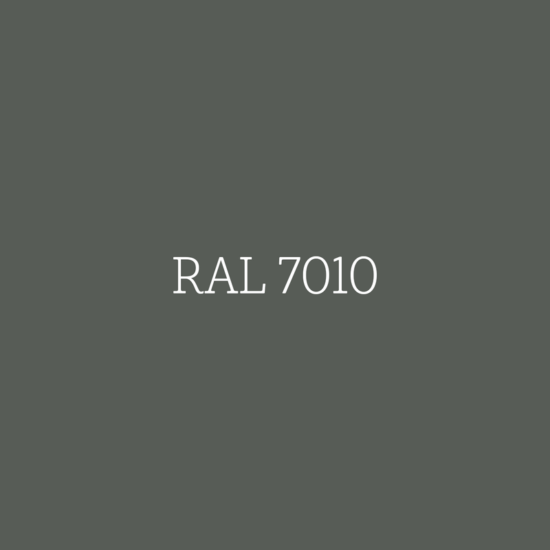RAL 7010 Tarpaulin Grey - matte lak waterbasis l'Authentique