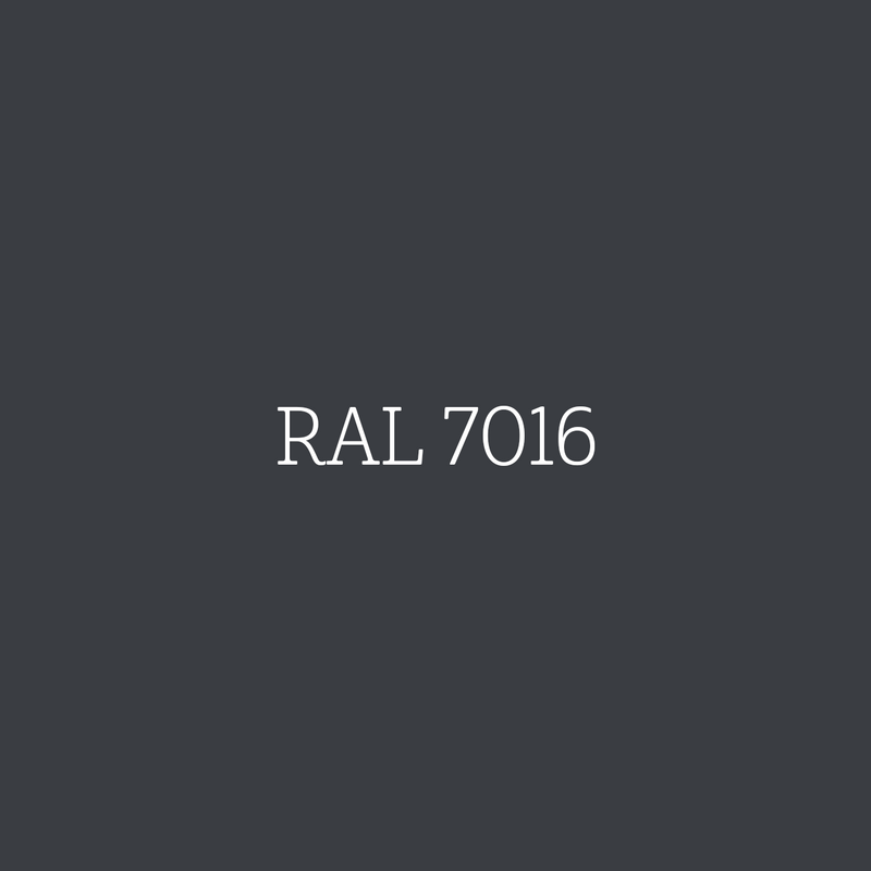 RAL 7016 Anthracite Grey - matte muurverf l'Authentique