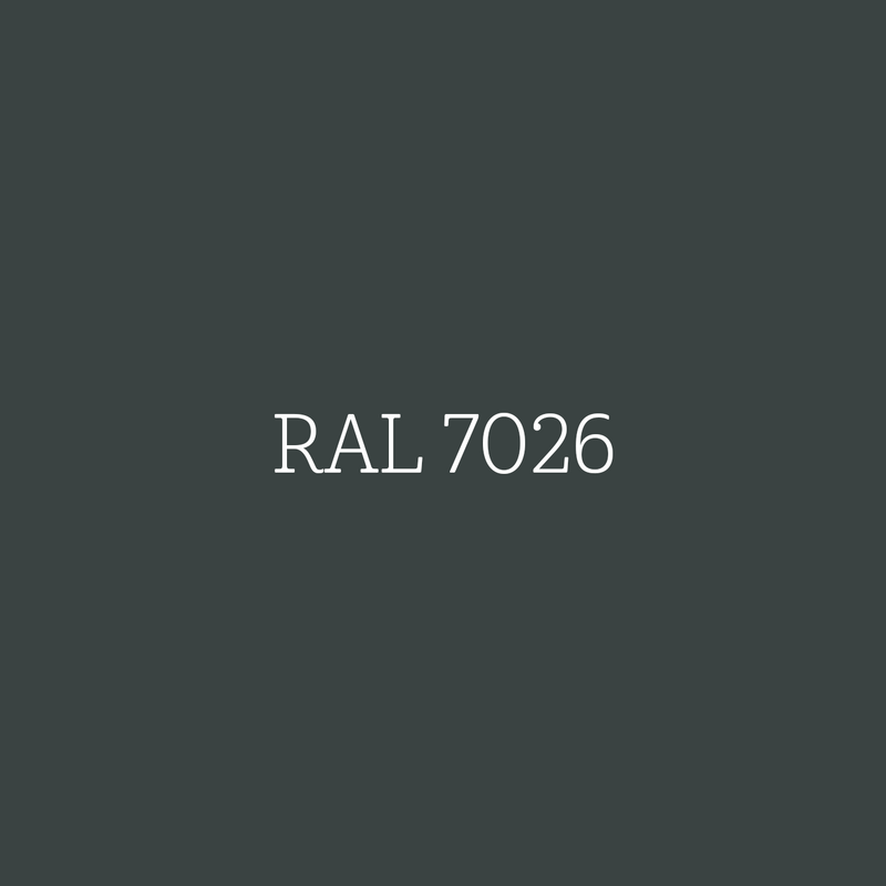 RAL 7026 Granite Grey - matte lak waterbasis l'Authentique