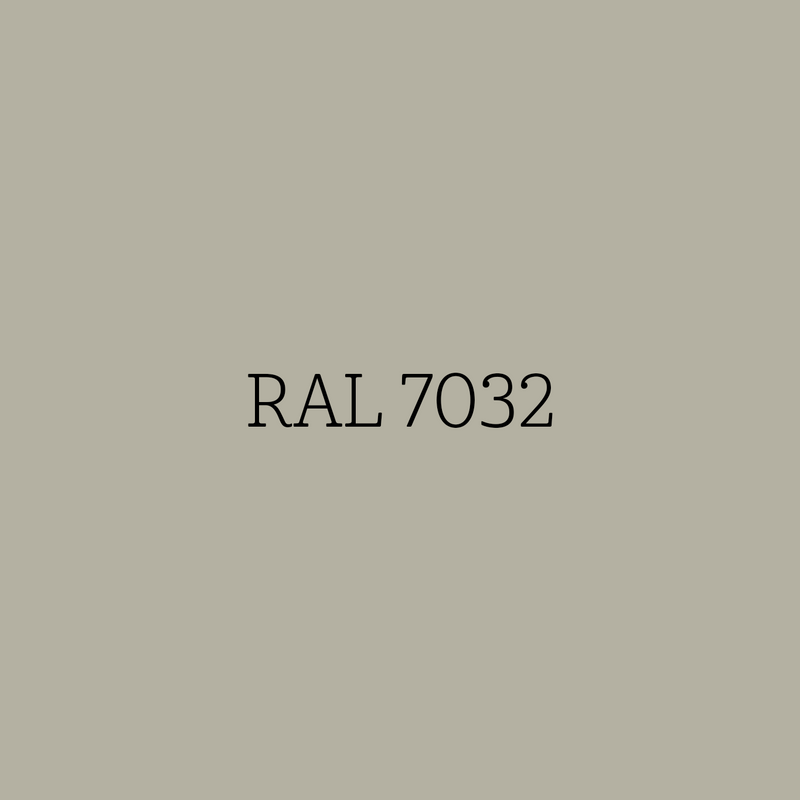 RAL 7032 Pebble Grey - hoogglans lak waterbasis l'Authentique