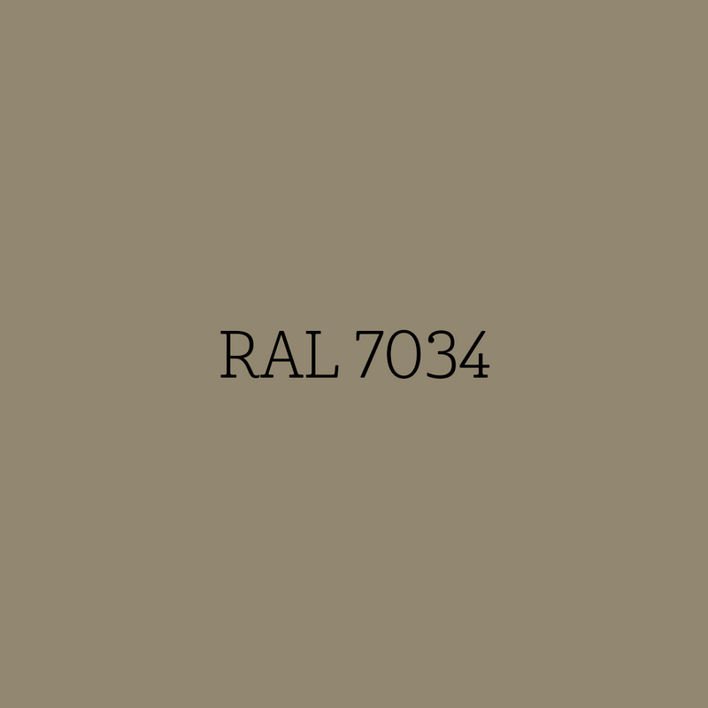 RAL 7034 Yellow Grey - gevelverf l'Authentique