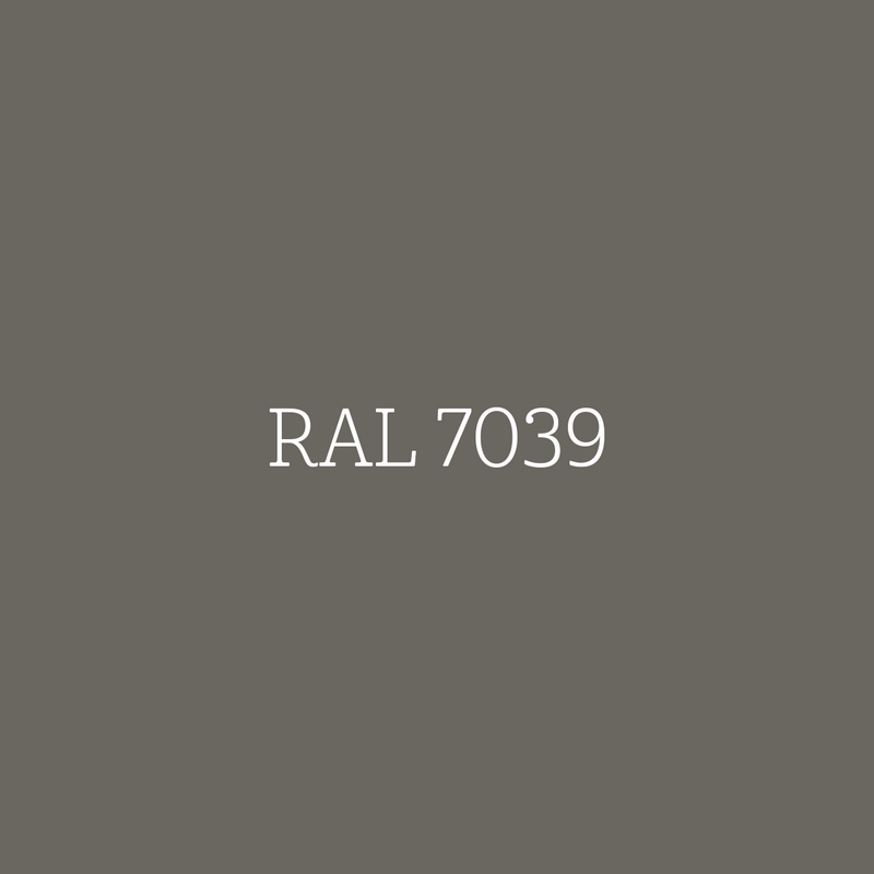 RAL 7039 Quartz Grey - zijdeglans lak waterbasis l'Authentique