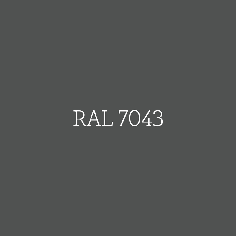 RAL 7043 Traffic Grey B - zijdematte lakverf Mia Colore