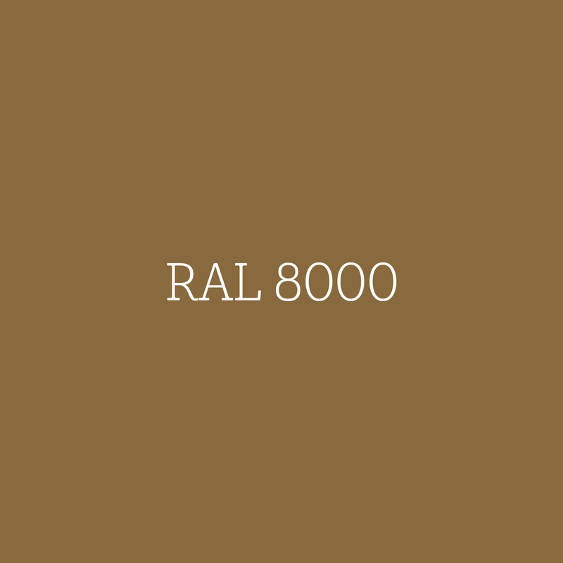 RAL 8000 Green Brown - matte muurverf l'Authentique