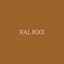 RAL 8001 Ochre Brown - hoogglans lak waterbasis l'Authentique