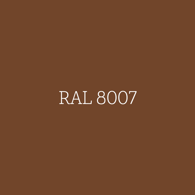 RAL 8007 Fawn Brown - zijdematte lakverf Mia Colore
