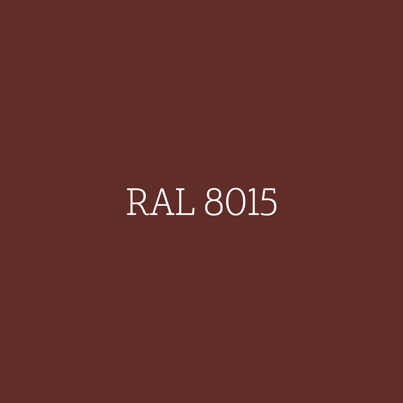 RAL 8015 Chestnut Brown - krijtverf l'Authentique