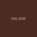 RAL 8016 Mahogany Brown - matte lakverf Mia Colore