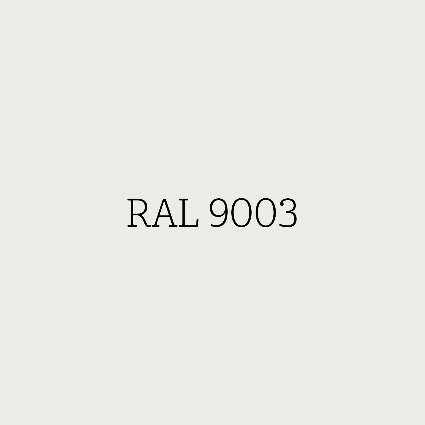 RAL 9003 Signal White - muurprimer Mia Colore