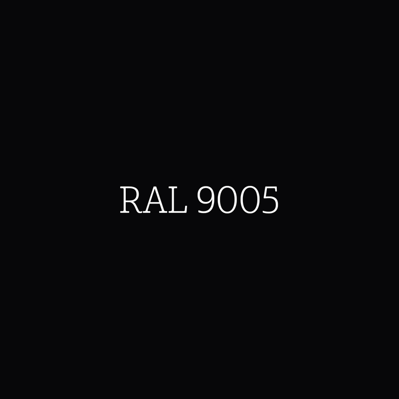 RAL 9005 Jet Black Matte Muurverf L Authentique RAL 9005 Jet Black Matte Muurverf L Authentique