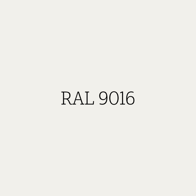 RAL 9016 Traffic White - zijdematte lakverf Mia Colore