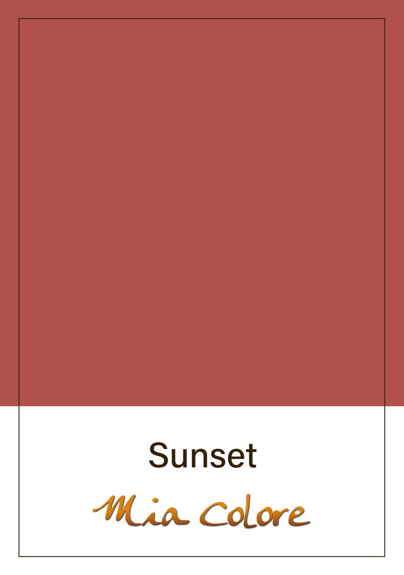 Sunset - zijdematte lakverf Mia Colore