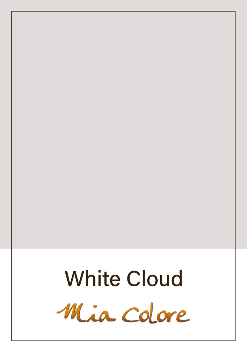 White Cloud - zijdematte lakverf Mia Colore