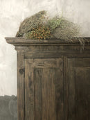 Kabinet 2 deurs van vergrijsd hout