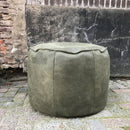 Pouf Fred de la Brettonière olijfgroen