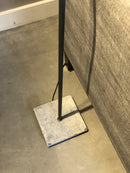 Vloerlamp Isha 120 cm - Staal en leisteen